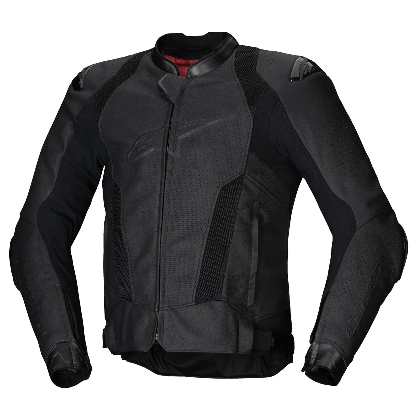 Alpinestars Missile V3 Airflow Leather Jacket Black Black