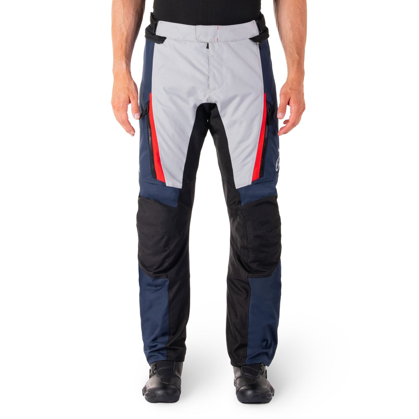 Alpinestars ST-1 WP Pants Dark Blue Black Bright Red
