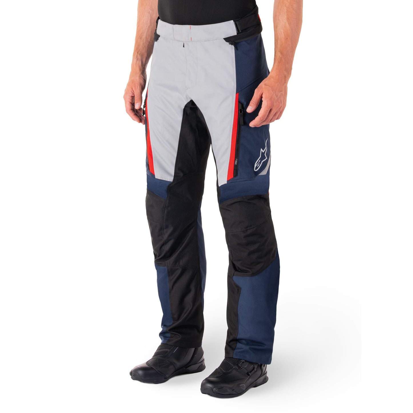 Alpinestars ST-1 WP Pants Dark Blue Black Bright Red