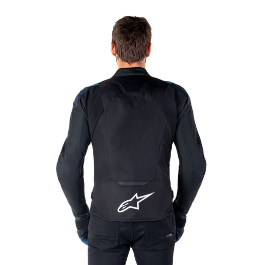 Alpinestars T-Jaws V4 WP Jacket Black Dark Blue Blithe Blue