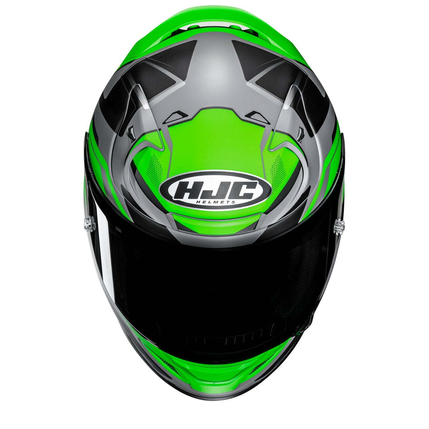 HJC RPHA 12 Brels MC4HSF Green  Includes Free Light Smoke Visor