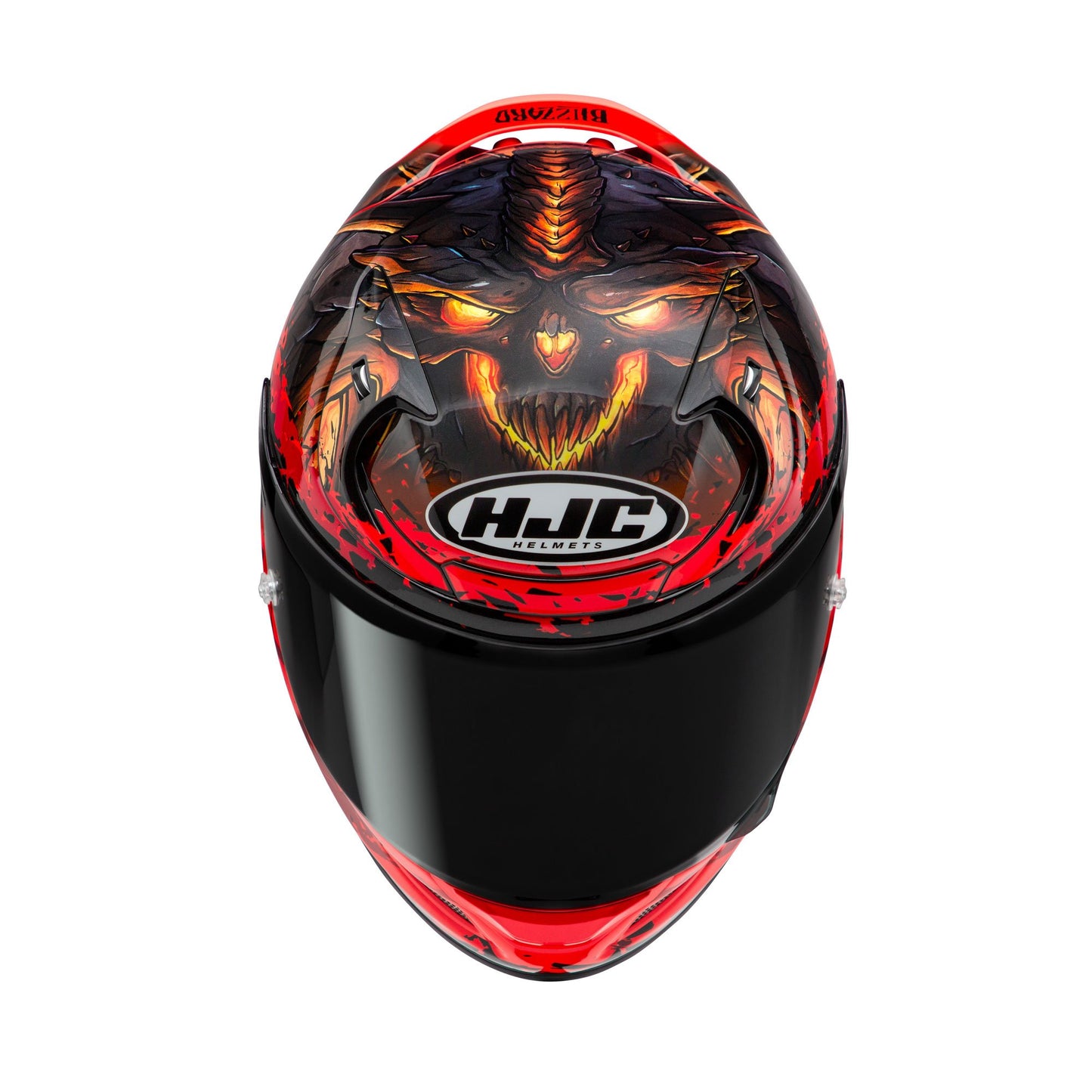 HJC RPHA 12 Diablo Blizzard MC1 Red Includes Free Light Smoke Visor