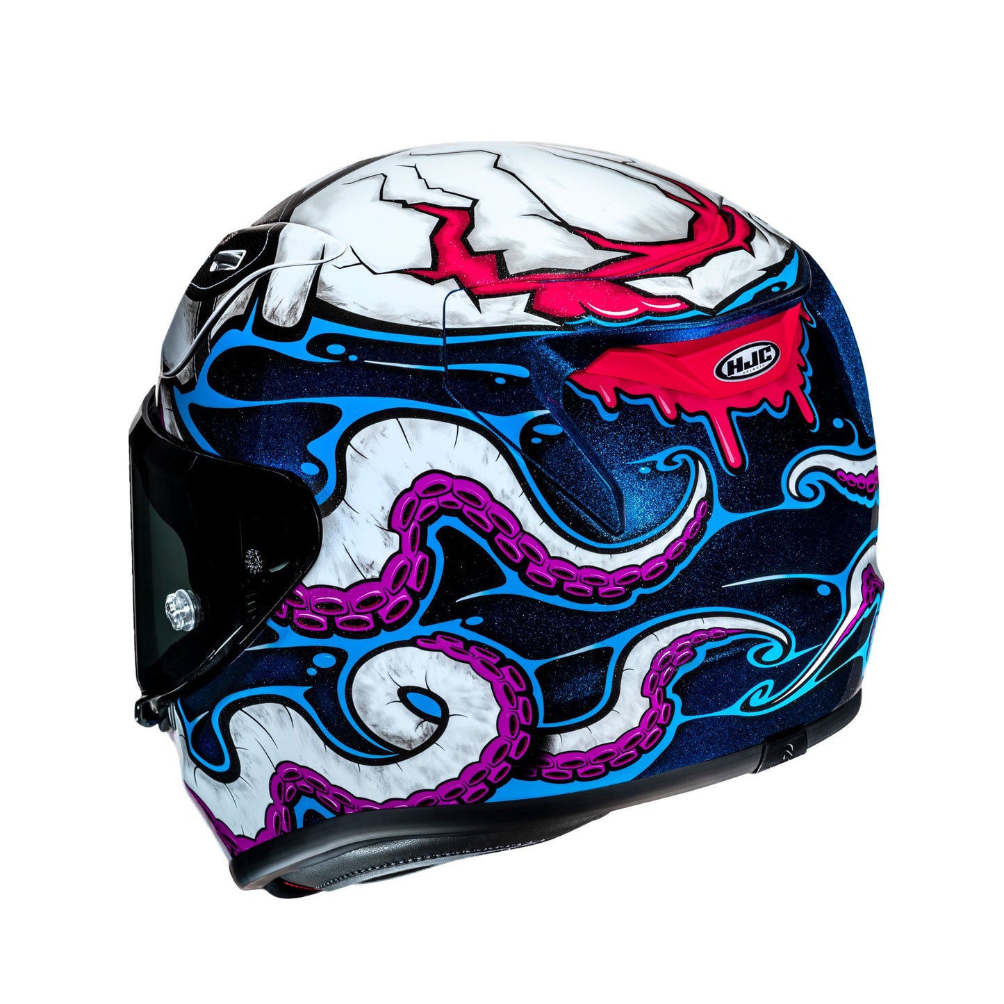 HJC RPHA 12 Kraken MC28  INCLUDES FREE LIGHT SMOKE VISOR