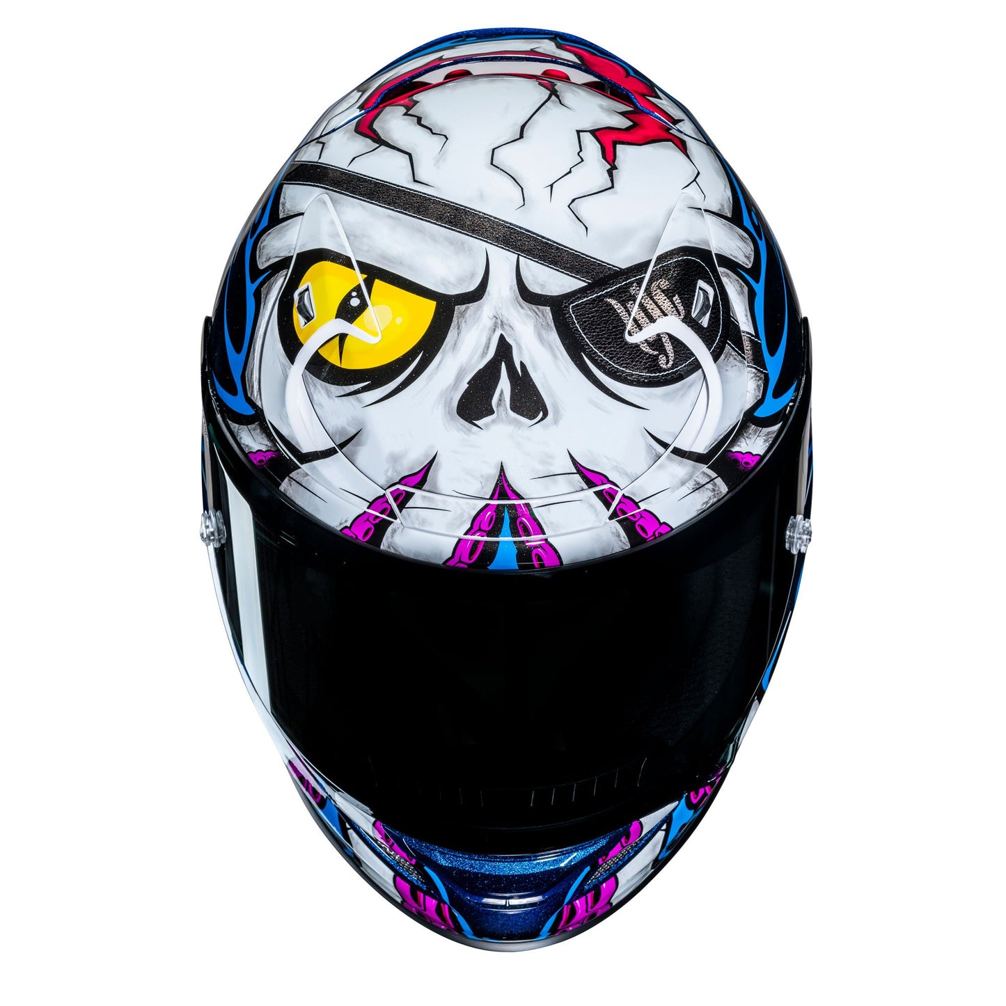 HJC RPHA 12 Kraken MC28  INCLUDES FREE LIGHT SMOKE VISOR