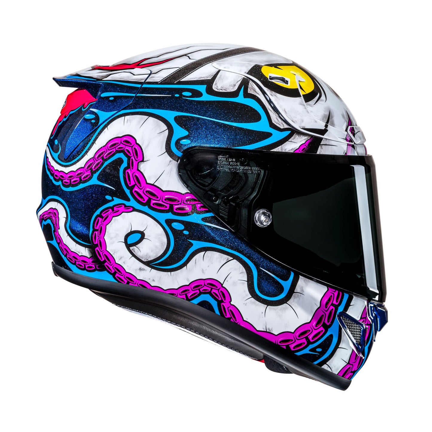 HJC RPHA 12 Kraken MC28  INCLUDES FREE LIGHT SMOKE VISOR