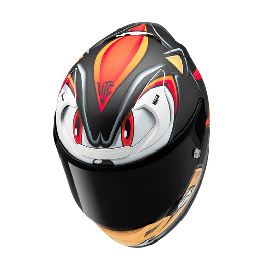 HJC RPHA 12 Shadow The Hedgehog MC1SF Red Includes Free Light Smoke Visor