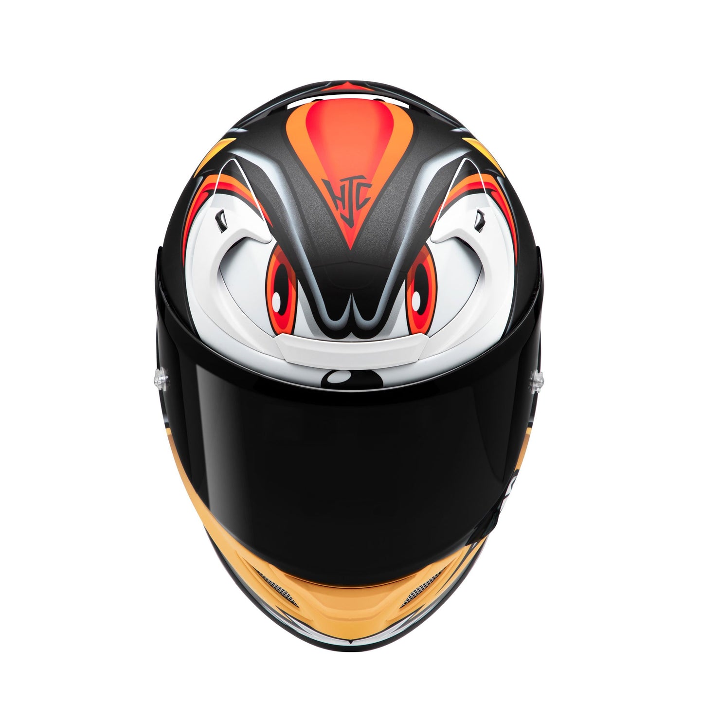 HJC RPHA 12 Shadow The Hedgehog MC1SF Red Includes Free Light Smoke Visor
