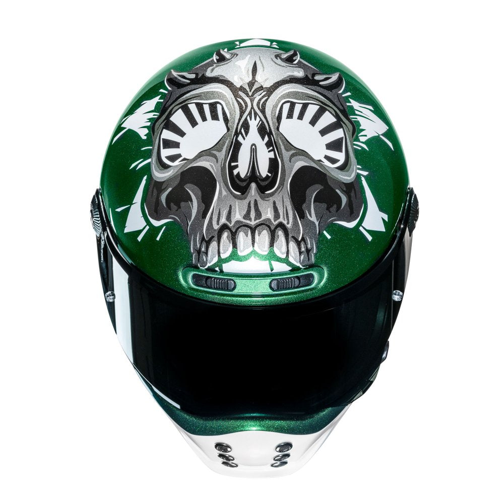 HJC V10 Crania MC4 Green