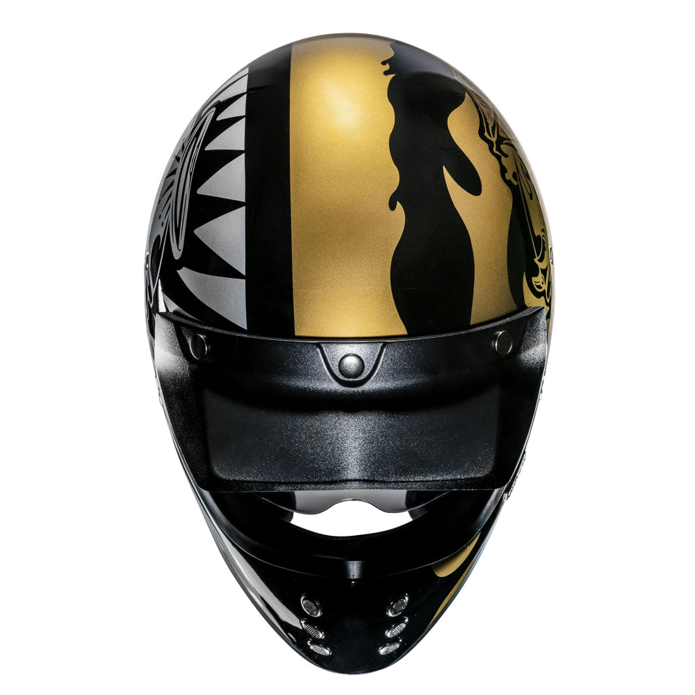 HJC V60 Flame MC9 Gold