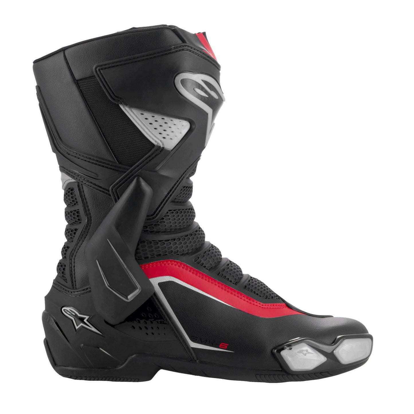 Alpinestars SMX-6 V3 Black Silver Red