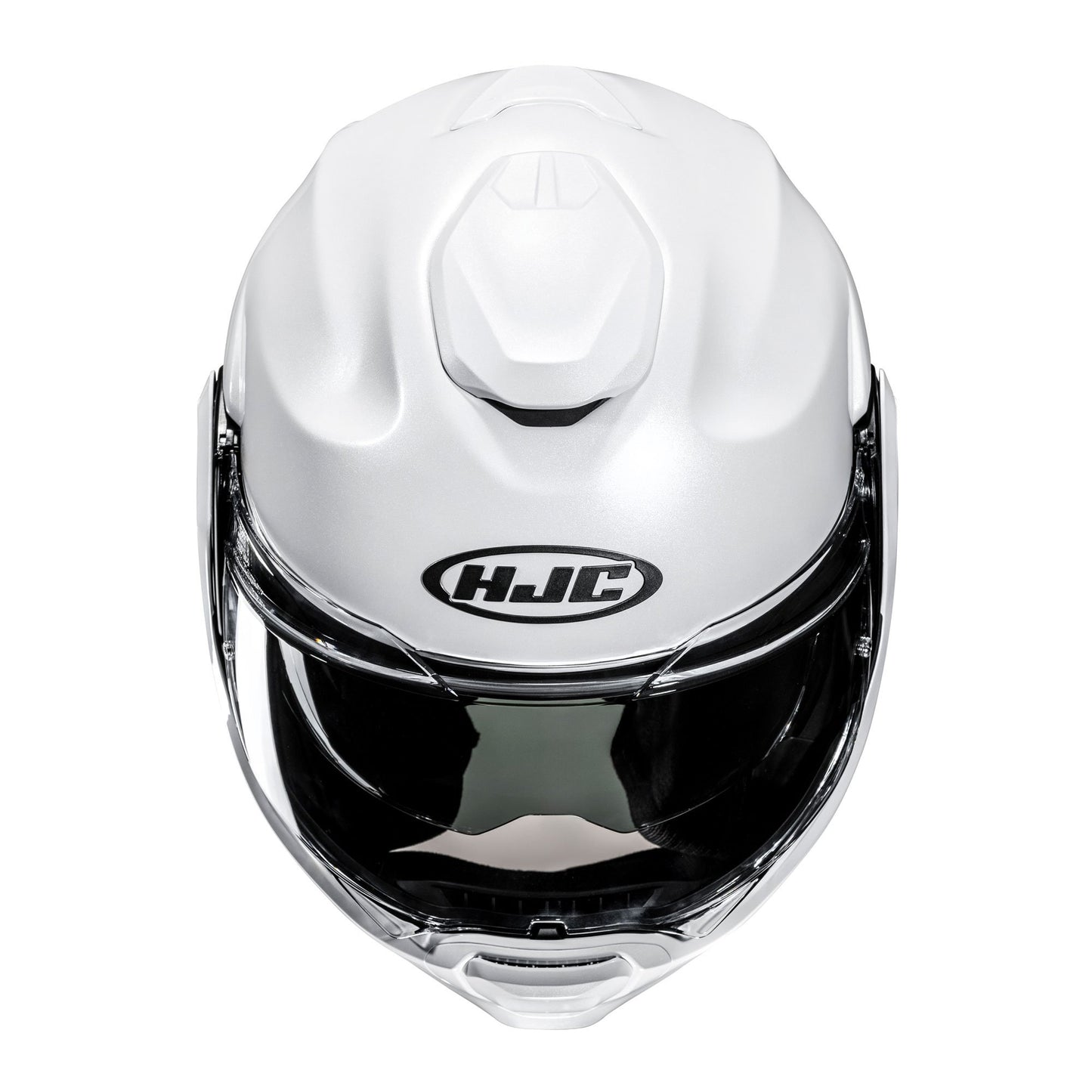 HJC F100 Pearl White