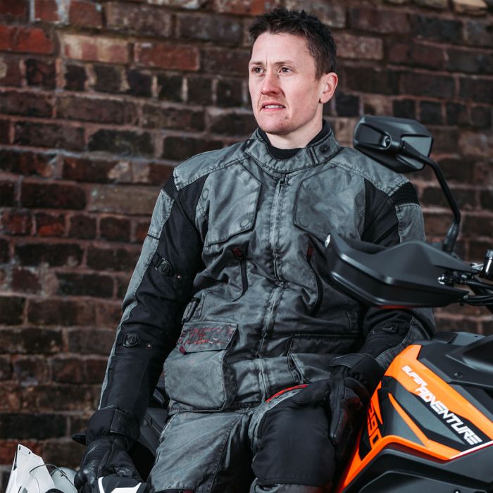Spada Tucson V3 CE Waterproof Jacket  Grey