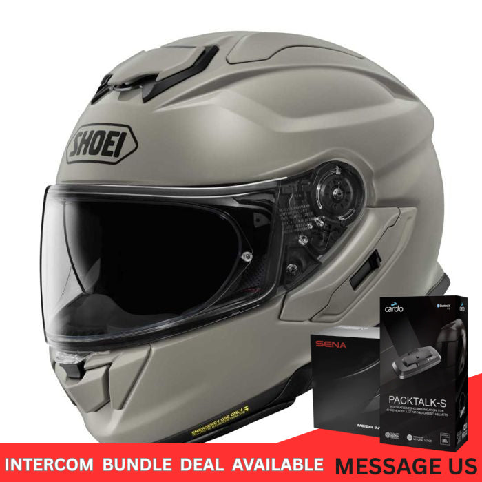 Shoei GT-Air 3 Plain Chalk Grey Helmet