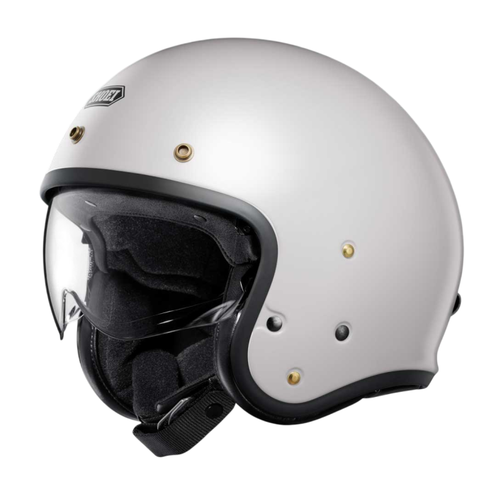 Shoei Shoei J.O2 Off White Helmet - Front View