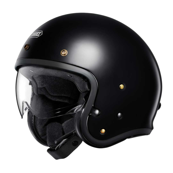 Shoei Shoei J.O2 Black Helmet - Front View