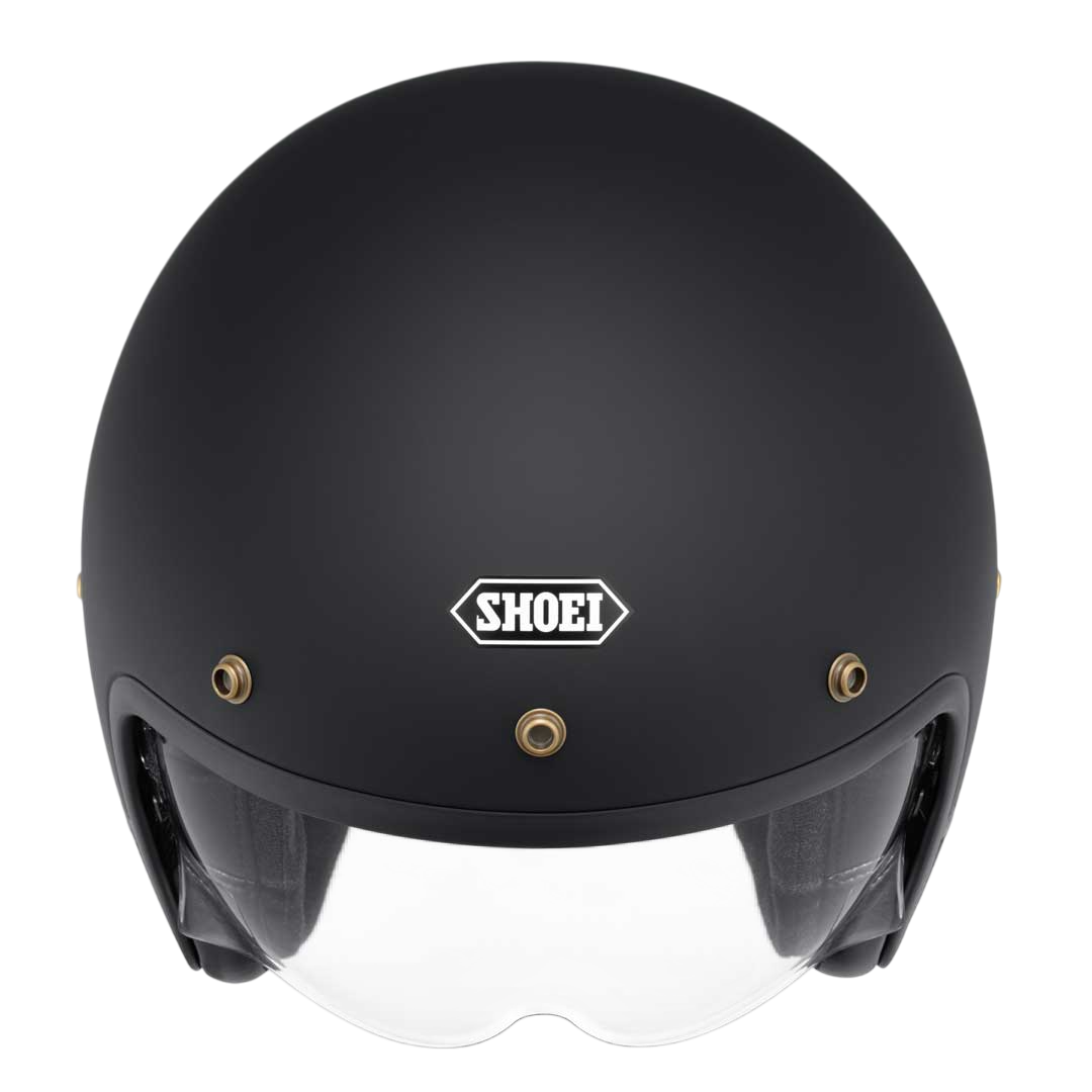 Shoei Shoei J.O2 Matt Black Helmet - Side View