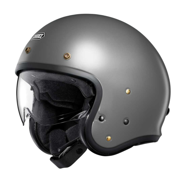 Shoei Shoei J.O2 Basalt Grey Helmet - Front View