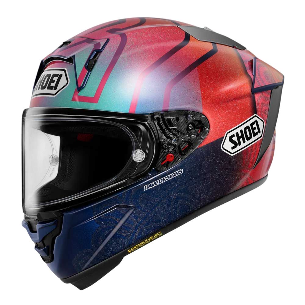 Shoei Shoei X-SPR Pro Marquez Holi TC-1 Helmet - Front View
