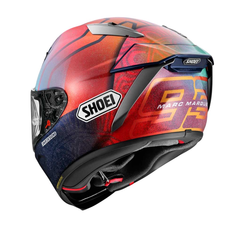 Shoei Shoei X-SPR Pro Marquez Holi TC-1 Helmet - Side View