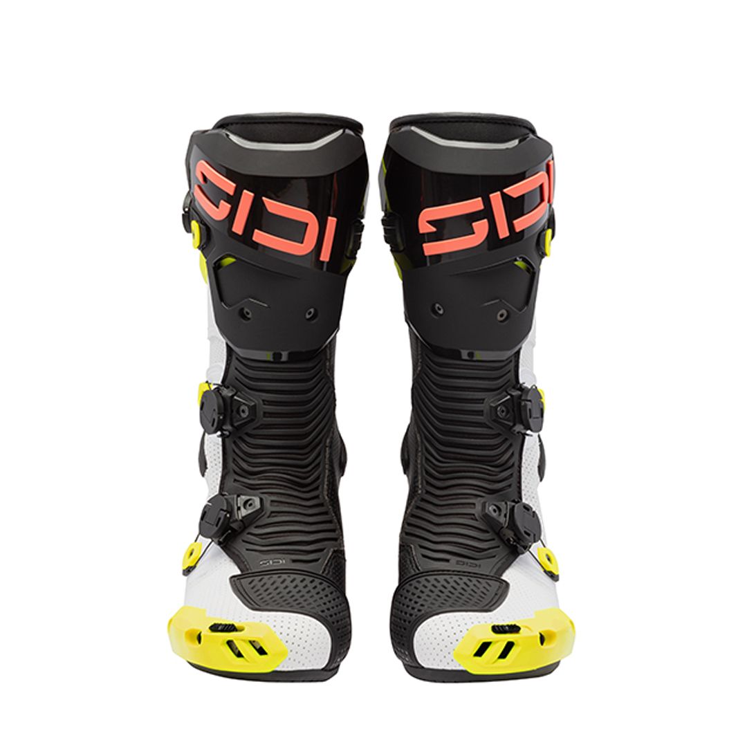 Sidi Mag 2 Air CE Boots Fluo Yellow/Fluo Coral