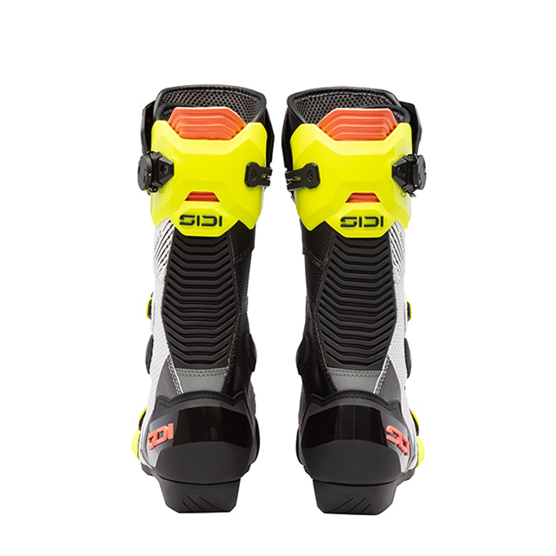 Sidi Mag 2 Air CE Boots Fluo Yellow/Fluo Coral