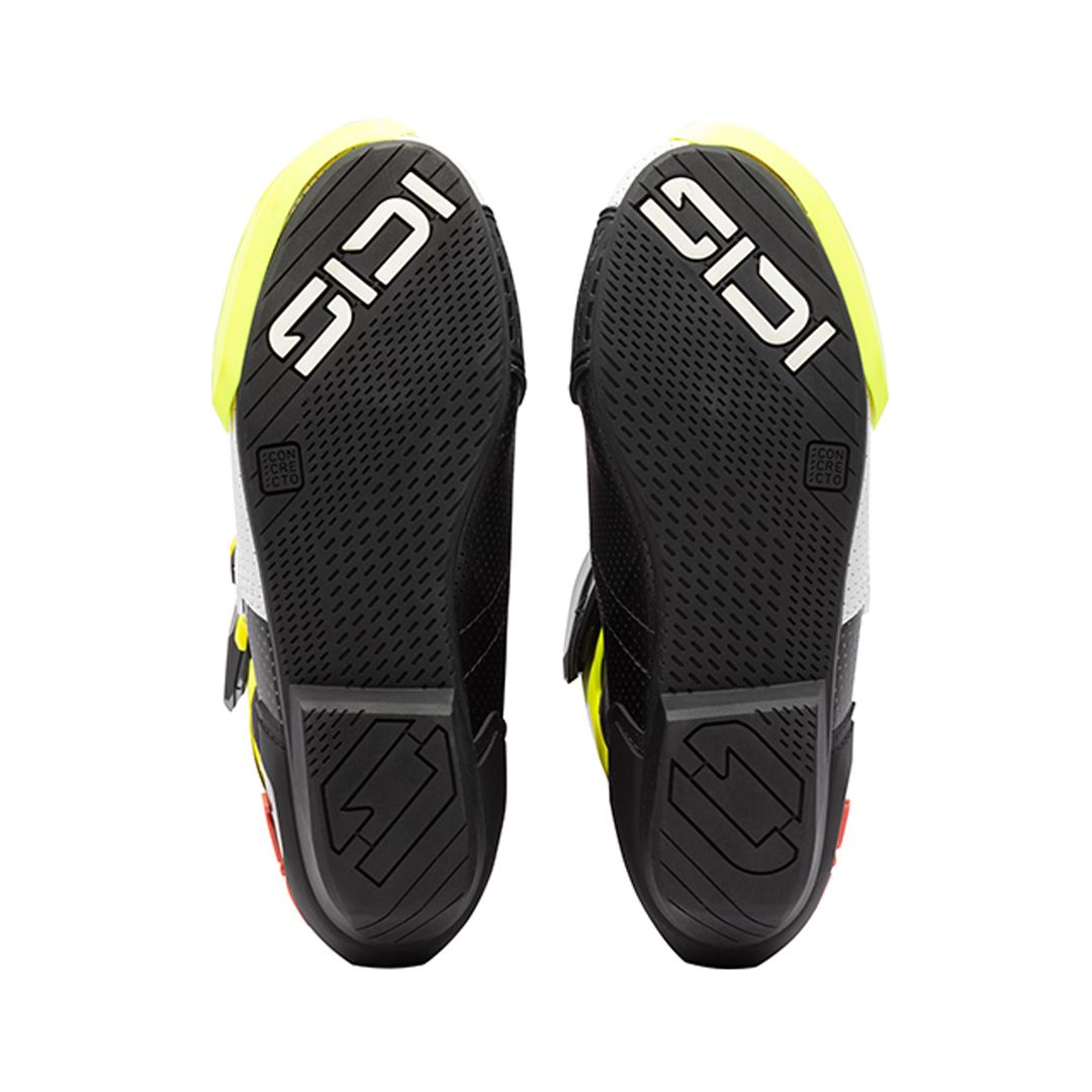 Sidi Mag 2 Air CE Boots Fluo Yellow/Fluo Coral