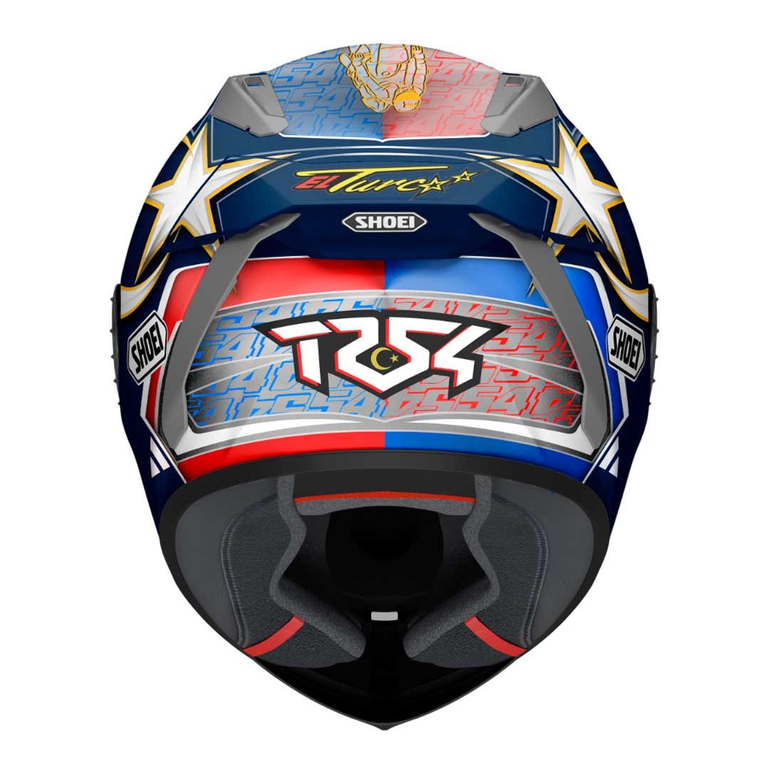 Shoei Shoei X-SPR Pro Toprak TC-2 Helmet - Detail View