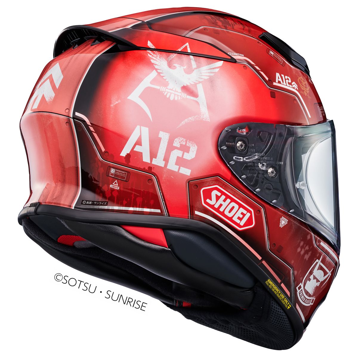 Shoei Shoei NXR2 MS-06S Char's Zaku II TC-1 Helmet - Side View