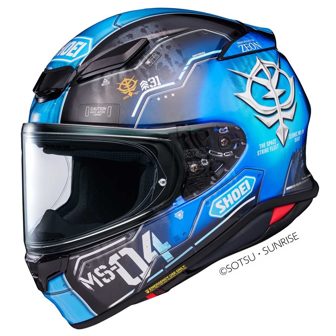 Shoei Shoei NXR2 MS-04 Ramba Ral's Bugu TC-2 Helmet - Front View