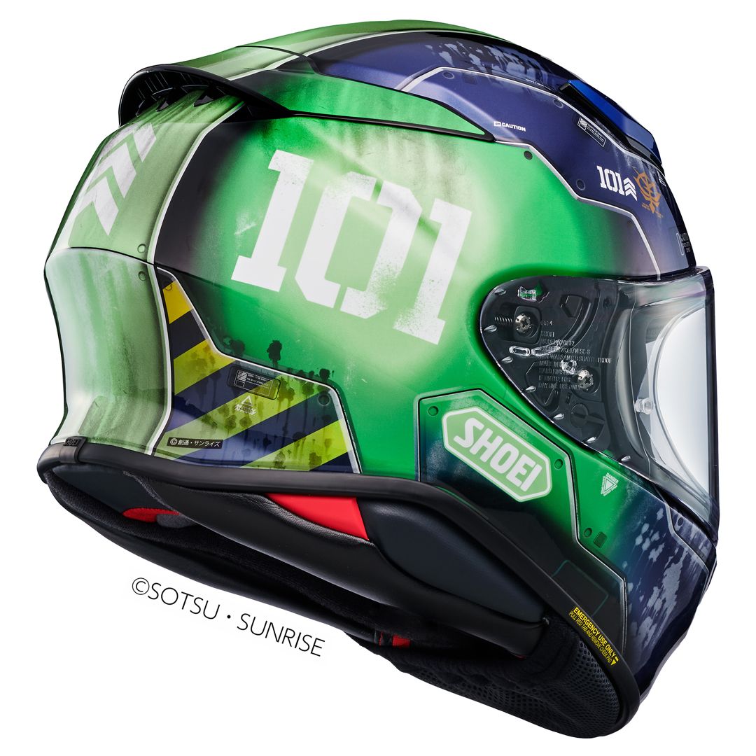 Shoei Shoei NXR2 MS-05 Zaku I TC-11 Helmet - Side View