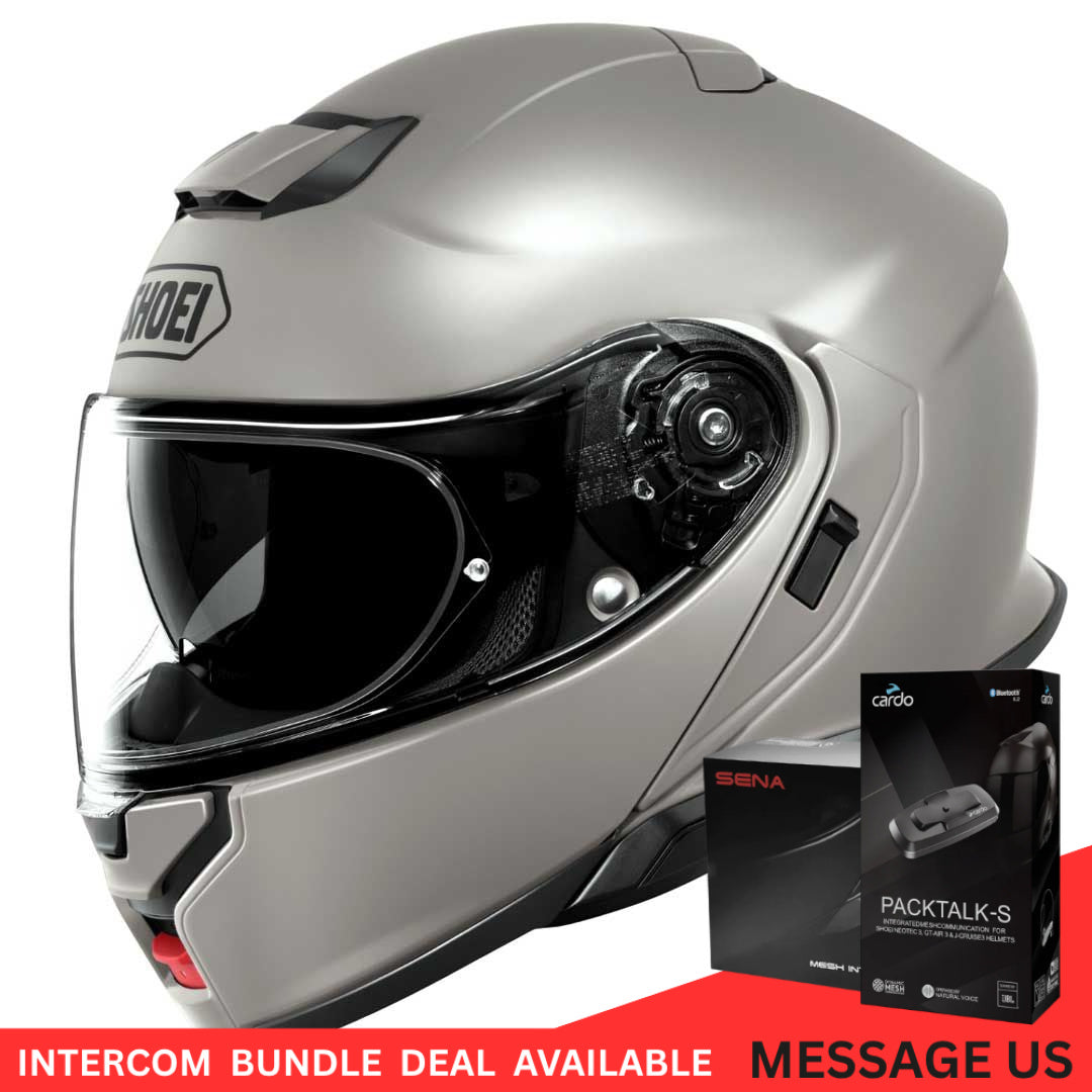 Shoei Neotec 3 Chalk Grey Helmet