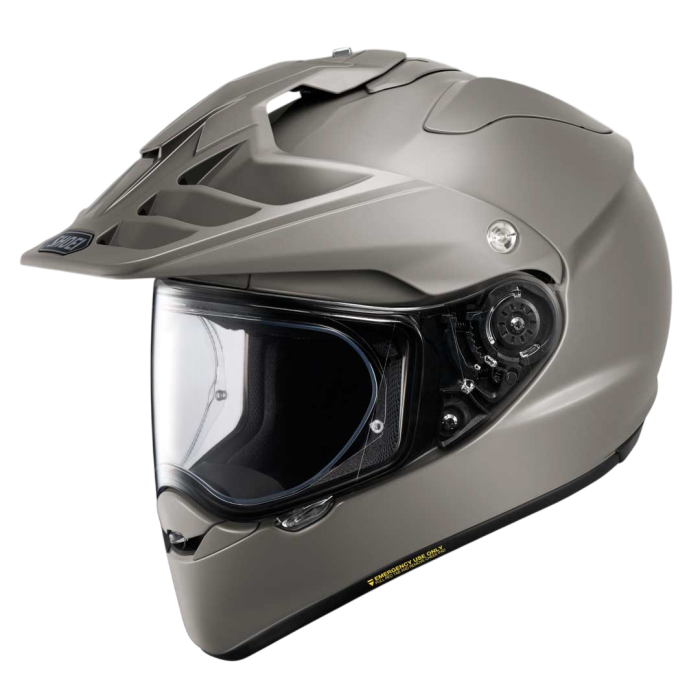 Shoei Shoei Hornet ADV 06 Chalk Grey Helmet - Front View