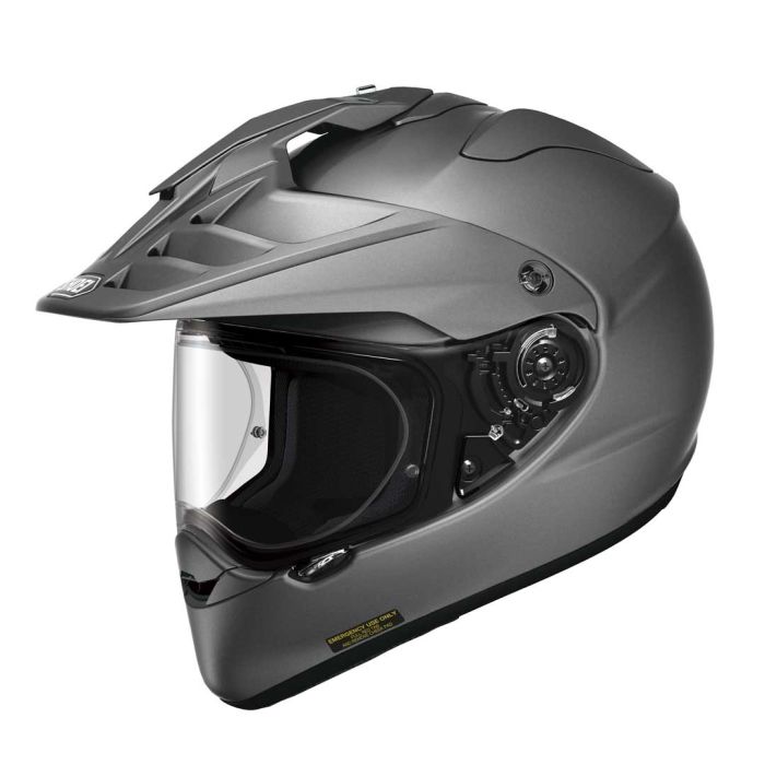 Shoei Shoei Hornet ADV 06 Matt Deep Grey Helmet - Front View
