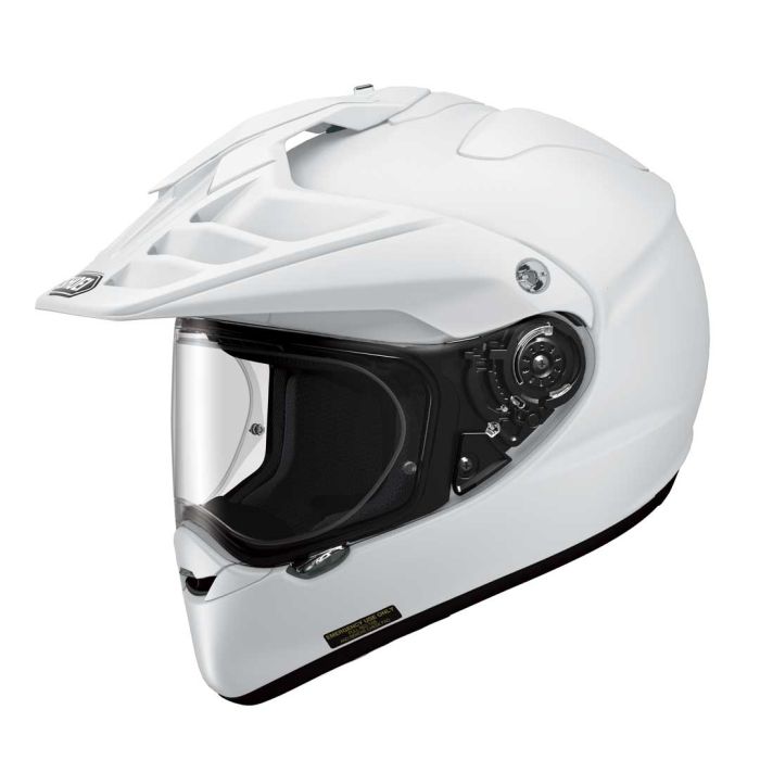 Shoei Shoei Hornet ADV 06 White Helmet - Front View