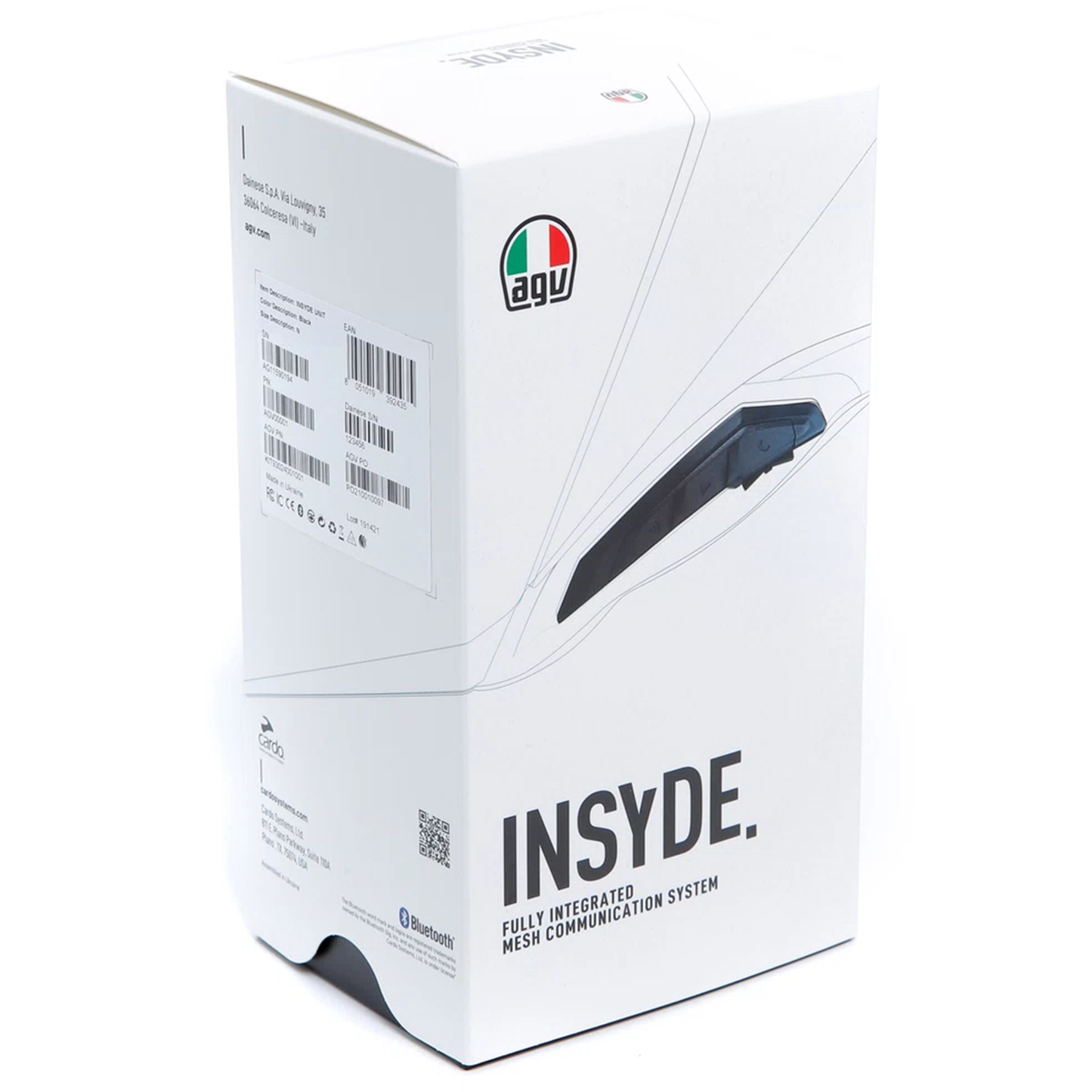 AGV Insyde Integrated Intercom Communication System