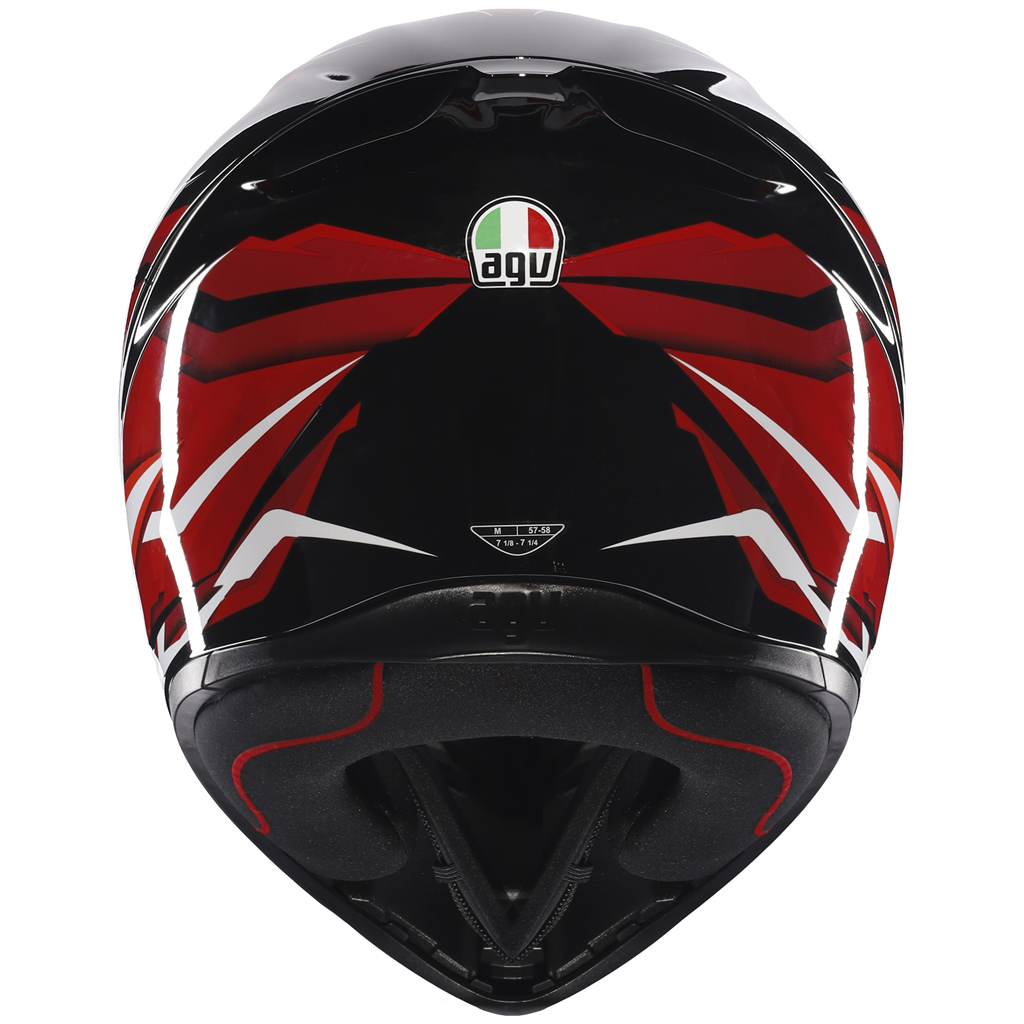 AGV K1-S - Lion Black / Red / White