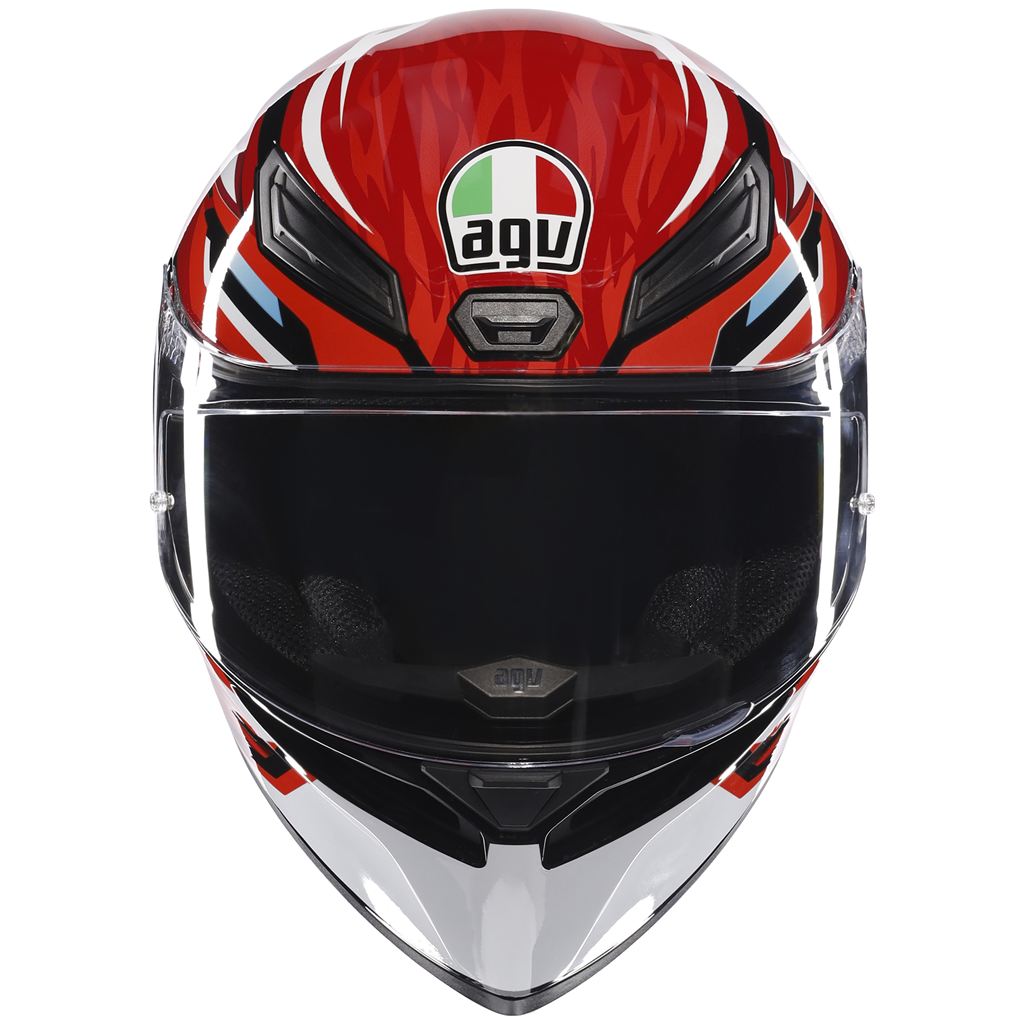 AGV K1-S Lion Black Red White – Gear Change Online