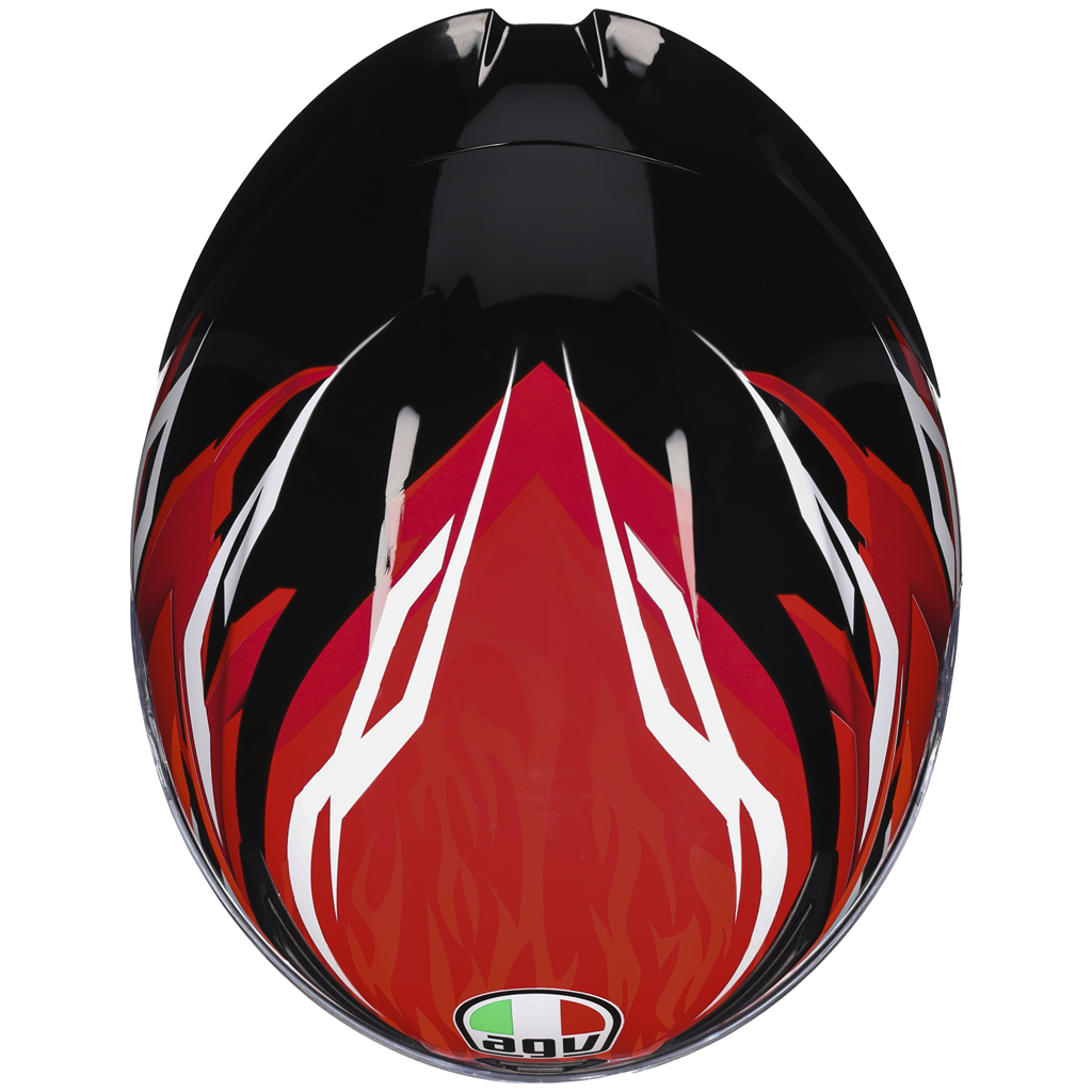 AGV K1-S - Lion Black / Red / White