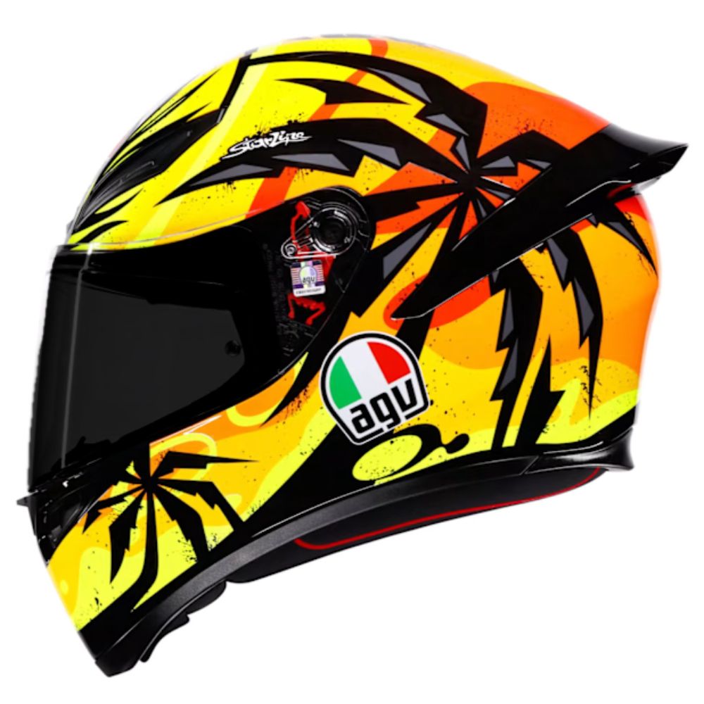 AGV AGV K1-S Tropicrush (MIR) - Interior View