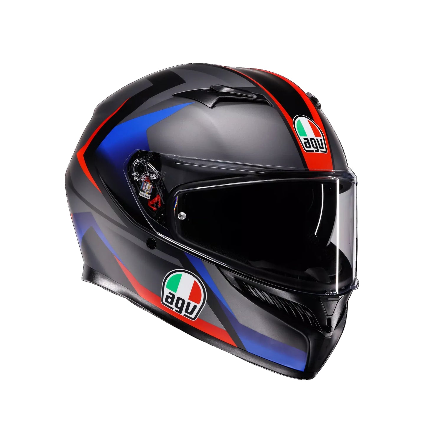 AGV K3 Striga - Matt Black / Blue / Red