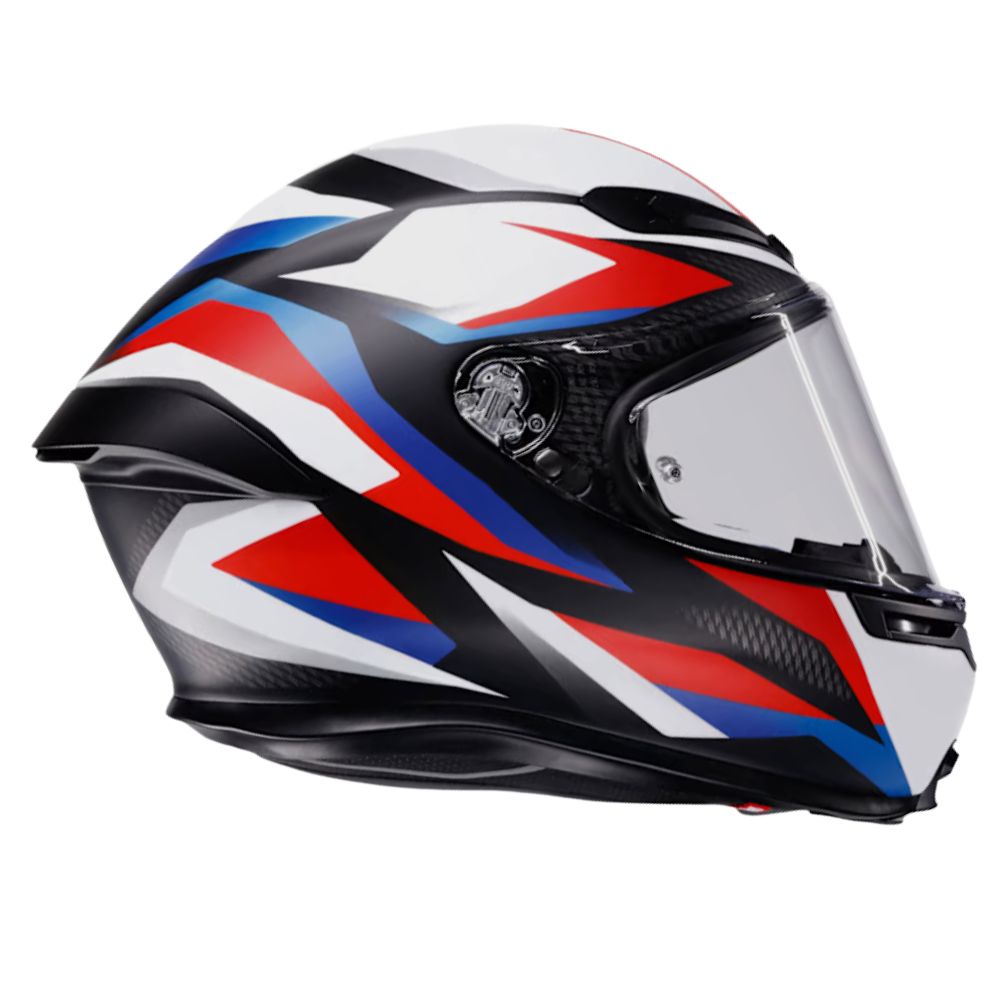 AGV AGV K6-S Timewarp Red / White / Blue - Side View