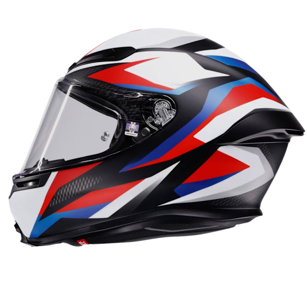 AGV AGV K6-S Timewarp Red / White / Blue - Front View