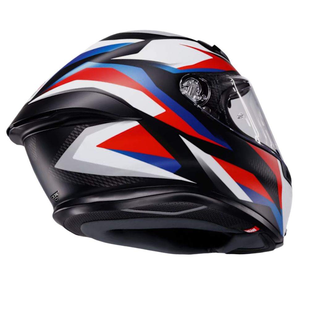 AGV AGV K6-S Timewarp Red / White / Blue - View 6