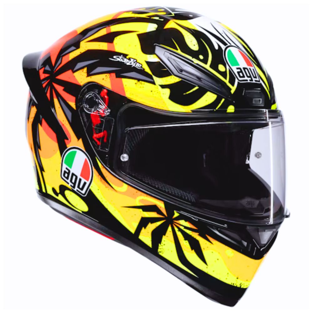 AGV AGV K1-S Tropicrush (MIR) - Rear View