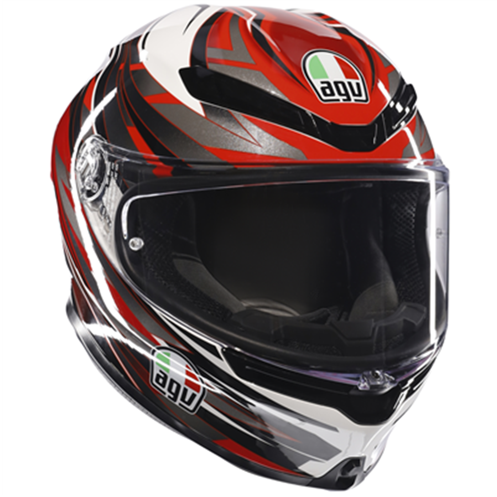 AGV K6-S Motorcycle Helmet (Free Dark Visor Worth £89.99)