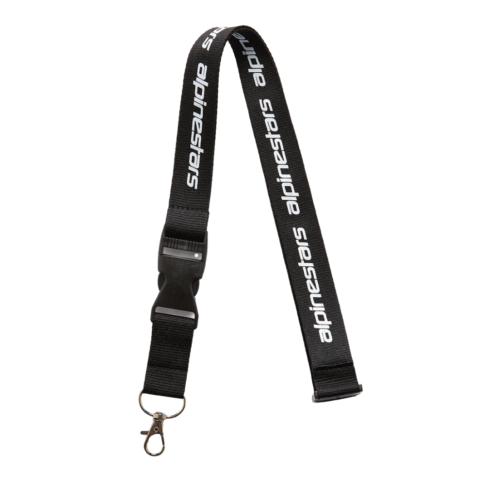 ALPINESTARS LINEAR LANYARD - BLACK/WHITE