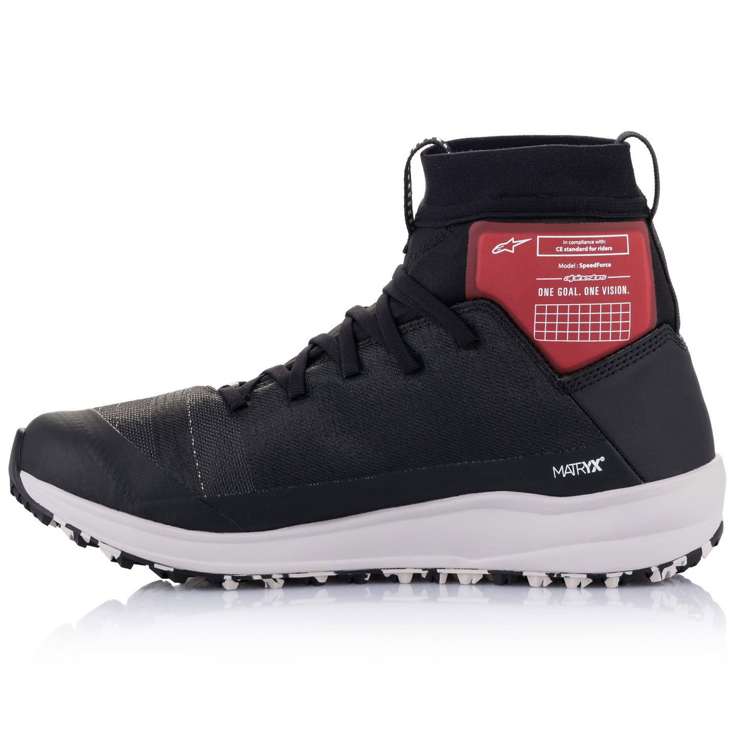 Alpinestars Speedforce Boots - Black White Red