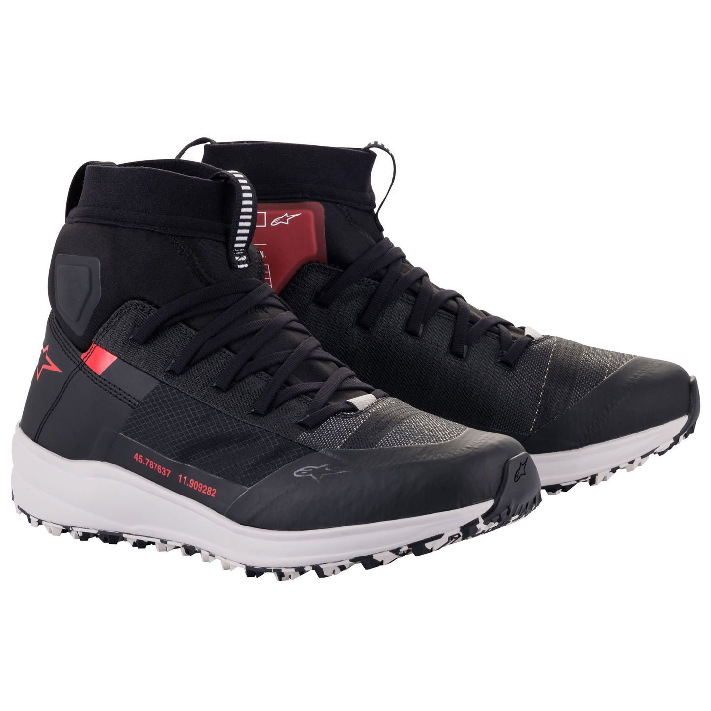 Alpinestars Speedforce Boots - Black White Red