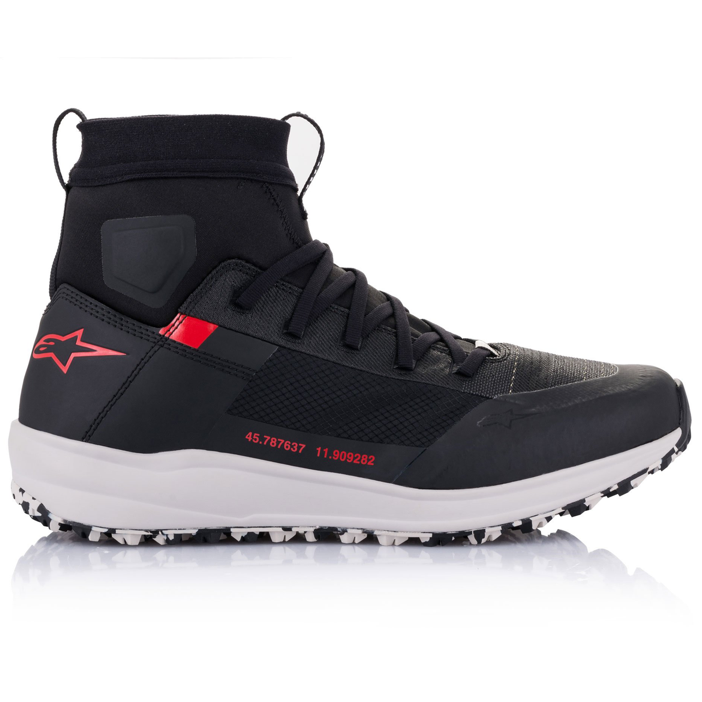 Alpinestars Speedforce Boots - Black White Red