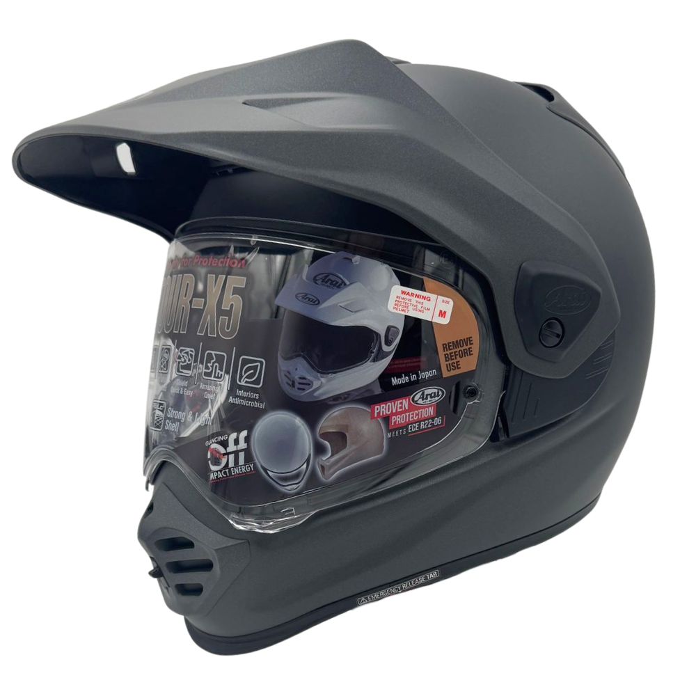 Arai Arai Tour-X 5 Solid Frost Gun Metallic - Front View